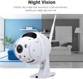 FLOUREON SD26W IP Camera PTZ 1080P Zoom 5X Surveillance Camera 2.0MP Waterproof Zoom 5X IR-Cut Night Vision Motion Detection Remote Vision by PC Smartphone P2P. 