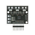 I2C SMBUS INA3221 Triple-Channel Shunt Current Power Supply Voltage Monitor Sensor Board Module Replace INA219 With Pins. 