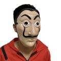 GlobalStar_ Money Heist Mask Dali Mask Unisex Costume Salvador Dali Cosplay Mask for Halloween. 