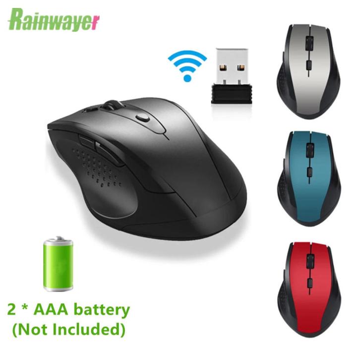 USB Gaming Wireless Mouse Gamer 2.4GHz Mini Receiver 6 Keys ...