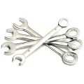 BRADOO- 10Pcs Mini Eneer Wrench Dual Heads Offset Ring Spanner Tools Spanner Combination Key 4-11mm Wrenches Hand Set. 