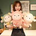 20/30/40CM Lovely Backpack Alpaca Plush Toys Super Cute Rainbow Alpacasso Pillow Dolls Stuffed Soft for Girls Sweet Gifts. 