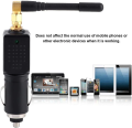 GPS Blocker - DC 12V Car GPS Signal Interference Blocker 2-5 Meter Anti-Tracking Stalker Signal Shield. 