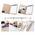 Clipboard Folder Combination, Storage Clipboard with Cover, B. 