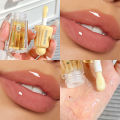 【Daily Deals】 1Pcs Pudding Jelly Lip Gloss Lip Glaze Makeup Long Lasting Pearl Glitter Lipstick Transparent Moisturizing Shine Lip Gloss Care. 