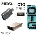 Remax Type C to USB 3.0 OTG Converter - USB 3.0 to Type C Connector/Adapter- For Smartphones & Computers. 