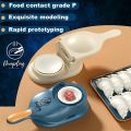 Samosa & Pastry Dough Maker 2 In 1 Dumpling Maker Dumpling Mold Dumpling Press Machine Dumpling Maker Mould Kitchen Hand Dumpling Making Tools Ravioli Mould Wrapper, Baking Pastry Manual Press Maker. 