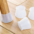 Furniture Silicon Protection Cover - Chair Leg Caps Silicone Floor Protector Round Furniture Table Feet Cover, Anti-Slip Bottom Chair Pads - Prevents Scratches and Noise Without Leaving Marks. 