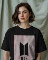 Trendy BTS Black Concert Outfit Tee. 