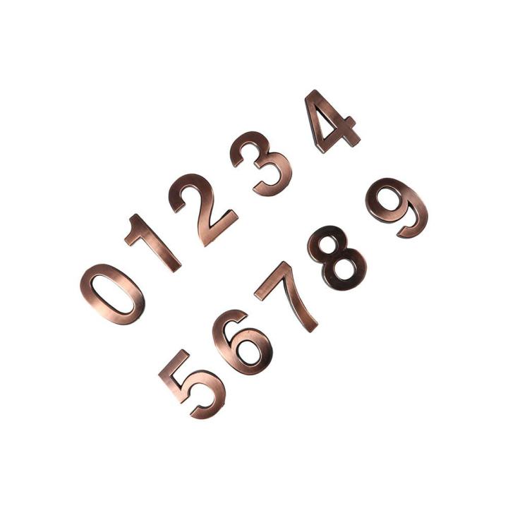 0-9 Floor Apartment House Hotel Wall Decor Compartment Digital Sticker ...