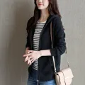 Jaket Perempuan Sweater Women Hoodie Zip Plus Size Baju Sejuk Wanita plain casual long sleeve sweaters zipper winter hoodies woman. 
