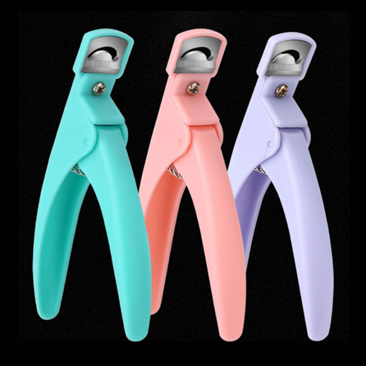 Diy French UV Gel False Fake Nail Salon Manicure Art Tip Toe Cutter Clipper Lonni