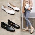 2022New Flat Shoes Women's Pointed Toe Low-Cut Gommino Loafers Slip-on Women's Soft Bottom Comfortable Small Leather Shoes. 