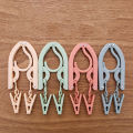 Portable Folding Clothes Hangers for Wardrobes, Travel Accessories Foldable Clothes Hangers, Drying Rack for Travel Outdoor, Space Saving Multifunctional Travel Hanger. 