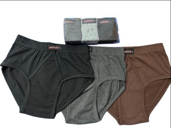 Jaguar Men's Cotton Underwear 3Pcs Box (Different Colour)