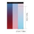 3Pcs Stylus Pen Decals Gradient Color Pen Stickers Compatible for Apple Pencil 1. 