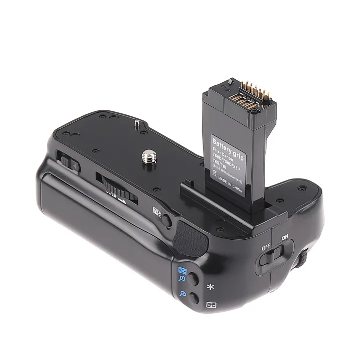 BATTERY%20GRIP%20FOR%20CANON%20760D/750D/X8I/T6S/T6I/77d/800d%20CAMERA%20-%20Image%205