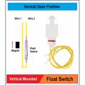 2 PCS Plastic Small Float Switch Liquid Level Switch Water Level Open Liquid Level Sensor Water Level sensor Water level indicator ZP4510. 