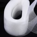 50 yard Nylon 1Inch Stiff Horsehair Braid for Nylon Sewing Wedding Dress Dance Skirt Gowns Shaping Trimming Accessories (White). 