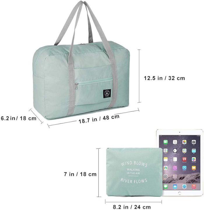 Weekender%20Bags%20for%20Women,%20Foldable%20Duffle%20Bag%20For%20Travel,%20Carry%20on%20Overnight%20Bag,%20Gym%20Bag%20Tote%20Bag%20-%20Image%203
