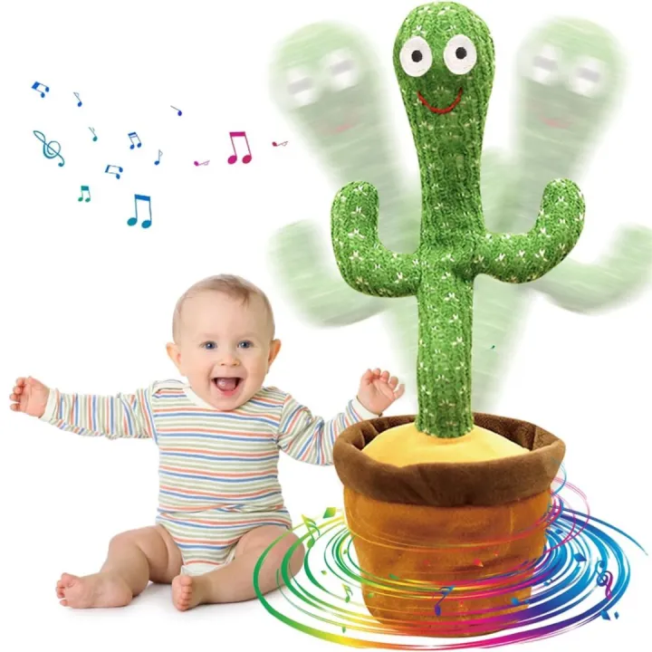 Rechargeable%20Talking%20Cactus%20%7C%20Dancing%20Cactus%20Toy%20for%20Kids-%20Educational%20Plush%20Toy%20for%20Kids,%20Rechargeable%20Dancing%20Cactus%20Toy%20with%20Voice%20Recording,%20Interactive%20Electronic%20Pet%20with%20120%20Songs%20for%20Toddlers,%20Perfect%20Birthday%20Gift%20for%20Children%20-%20Image%203
