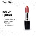 Swiss Miss Lipstick Misty Mauve (MATTE-507). 