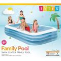 Intex Swim Center Family Inflatable Pool, 120" X 72" X 22", for Ages 6+. 
