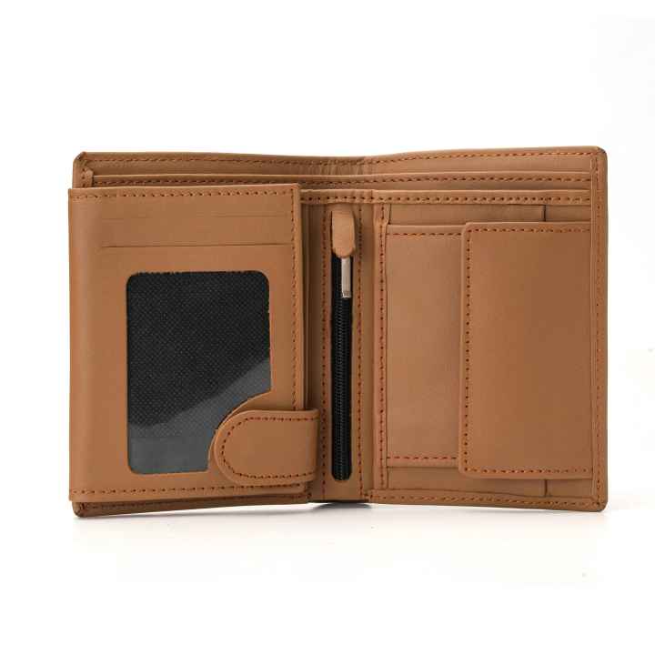 Best premium quality Trifold leather walllet for mens and boys bounty bustles