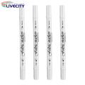 Fabric Pen for T-shirts Waterproof Fabric Markers for T-shirt Graffiti Dual Tip Textile Pens for Clothing Drawing 4/6pcs Set Fabric Marker for Crafts. 