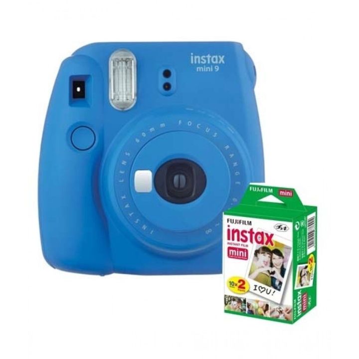 Fujifilm Instax Mini 9 Instant Camera With 20 Sheets Included