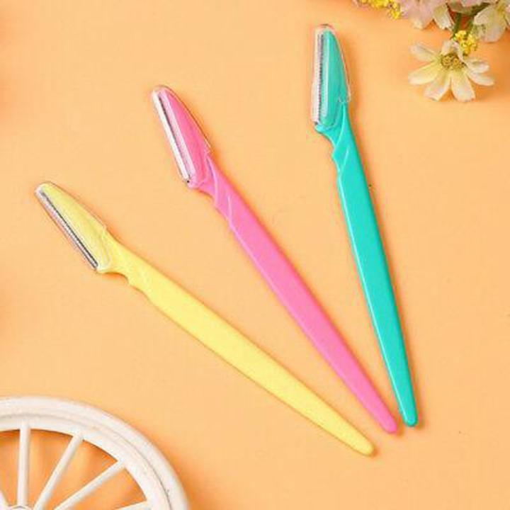 Eyebrow Razor 3 Pack, Eyebrow Face Hair Removal Razors Trimmer Shaper Shaver
