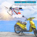 24V 250W Brushed Controller Electric Bicycle E-Bike Scooter Brush Speed Controller Motor for Electric Scooter. 