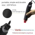 Openness - Heat Gun, Mini Handheld Hot Air Gun, Electric 300W Portable Heat Gun for DIY Craft Embossing, Shrink Wrapping PVC, Drying Paint, Clay, Rubber Stamp. 