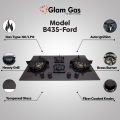 Glam Gas B 435 Ford Hob | 4 Burner | Kitchen Gas Stove | Gas Stove | Choolah. 
