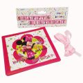 MINNIE MOUSE HAPPY BIRTHDAY WORD BANNER - MINNIE MOUSE THEME BANNER - BIRTHDAY DECORATION ITEMS. 