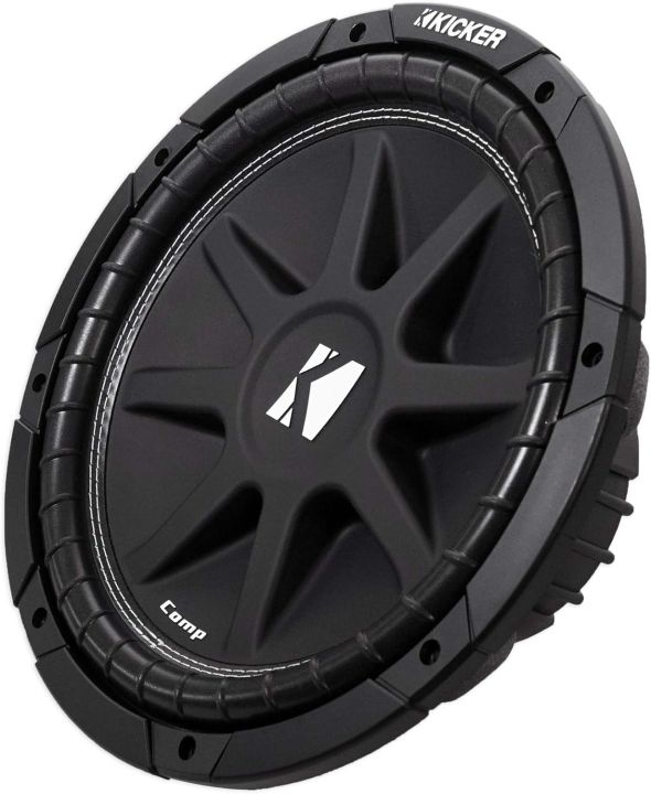 KICKER 10C124 Comp 12" 300 Watt SVC 4-Ohm Car Audio Subwoofer Sub