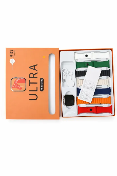Product Name: Ultra Smart Watch 7 in 1 Strap – 2.01” Big Infinite ...