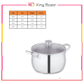 4 Pcs Stainless Steel Handi Set – Elegant Sonex | Premium Cookware for Everyday Use. 