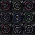 Motorcycles Stickers Decals 2 Piece Random Color Strips Motorcycle Sticker for Wheels Reflective Stickers Rim Tape Bicycle Car Styling for YAMAHA HONDA SUZUKI Harley BMW KTM motorcycle Band Tape. 