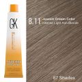 GK Hair Global Keratin Intense ASH Hair Color - 5 shades (100ml/3.38 fl. oz). 