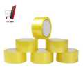 Packing Tape / Imported tape / Clear 2 Inch x 180 Yards / Heavy Duty Packing Tape / Tape / Clear Tape / Lemon Yellow Color. 
