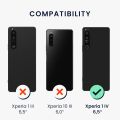 Sony Xperia 1 IV Case - Soft Slim Protective TPU Silicone Cover - Black. 