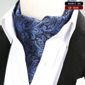 British men's formal dress, wedding scarf, shirt, Paisley scarf. 