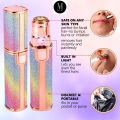 Rechargeable Flawless Hair Remover 2 in 1 Hair Remover Trimmer For Women, Electric Flawless Facial Machine Razor, Painless Eyebrow Removal Shaver Lip Chin Bikini Fuzz Mustache - Hair Remover Machine for Women. 