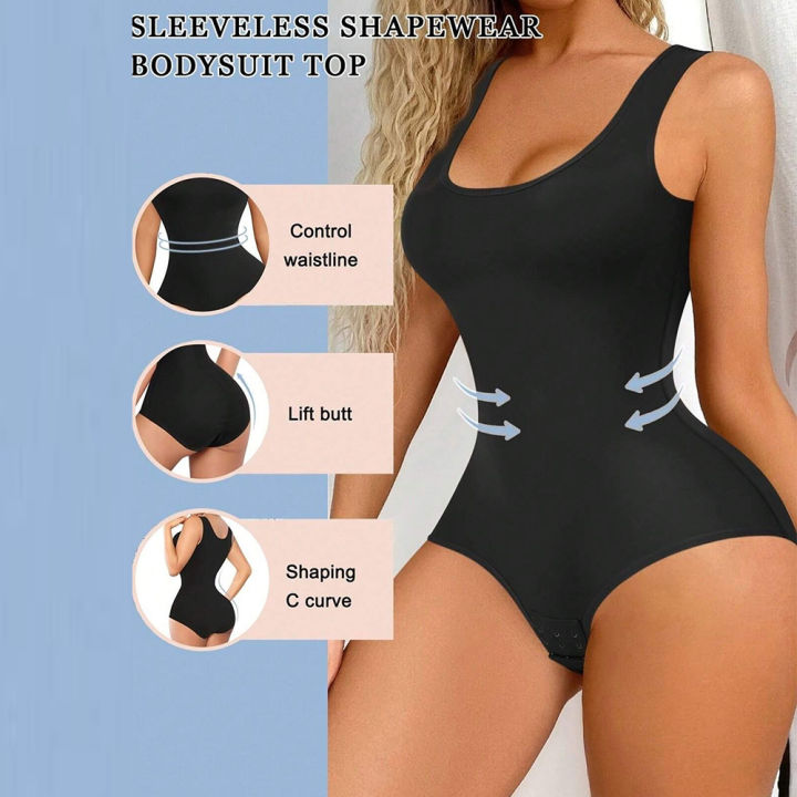European and American Plus Size Waist Lifting Hip Lifting Underwear SKIMS Shapewear Adjustment One-piece Women's Shapewear