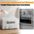 10-Pcs-Thickened Disposable Dust Cover, Reusable Clear Kitchen Appliance Covers, Household Kitchen Appliance Protective Cover, Universal Elastic Small Appliance Covers. 