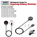 Replacement USB Magnetic Charging Dock Charger For Samsung Galaxy Watch 3 Galaxy Watch 4 Galaxy Watch 4 Watch 5 Pro & Active 2 Galaxy Watch Charger. 