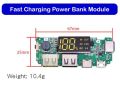 Fast Charging Dual USB 5V 2.4A Micro USB / Type-C 18650 Mobile Power Bank Module. 