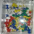 Push Pins / Imported Pins / Notice Board Pins / Office Thumb Tack / Map Pin (2 Pkt). 