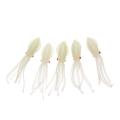 Skirt Lure Soft Bait Lifelike Luminous Saltwater Octopus Bait Portable Glow Bait Squid Lure for Deep Sea Fishing Saltwater. 
